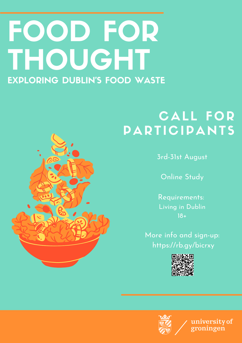 Exploring Dublin’s Food Waste is looking for Participants
